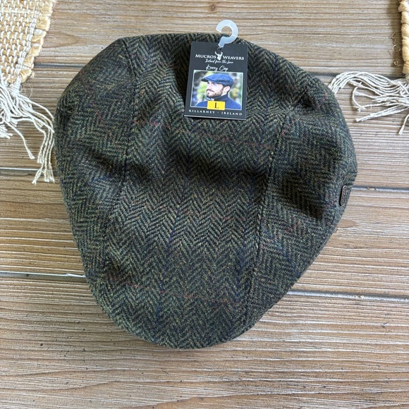 Mucros Weavers Tweed Cap Killarney Ireland - Picture 4 of 11